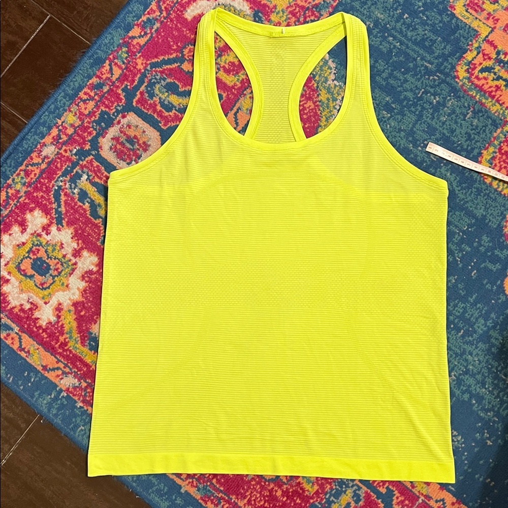 Women's Neon Yellow Tank Top